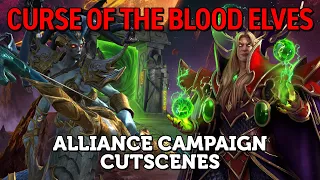 Curse of the Blood Elves Cutscenes - Alliance Campaign Warcraft III Reforged