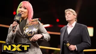 Asuka relinquishes the NXT Women's Title to seek new challengers: WWE NXT, Sept. 6, 2017