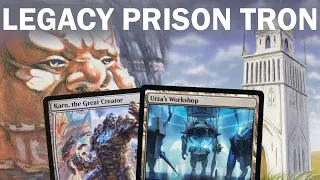 THE NEW URZA LAND RULES! Legacy Colorless Karn Prison Tron w/ Urza's Workshop from BRO Commander MTG