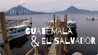 Guatemala and El Salvador | one week of backpacking in Central America!!