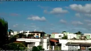 Cumulonimbus cloud visible on Ocean Paulista-PE - April 2, 2016.