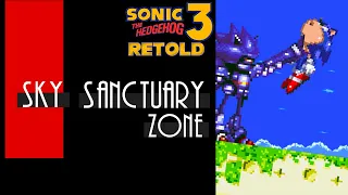 Sonic 3: Retold [Sky Sanctuary Zone] (Sprite Animation)