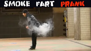 SMOKE  FART PRANK 😷😷😷-Julien Magic