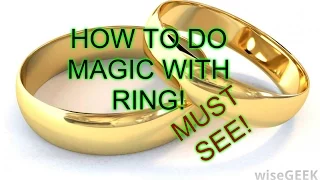 ring through finger revealed!!! extreamly visual magic trick with ring! [MUST SEE]