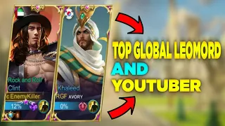 I Met Top Global Leomord And Youtuber Avory In Ranked!!! | Clint Gameplay I MLBB