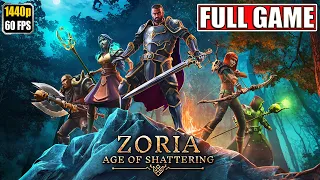 Zoria Age of Shattering Gameplay Walkthrough [Full Game Movie PC - All Cutscenes Longplay] No commen