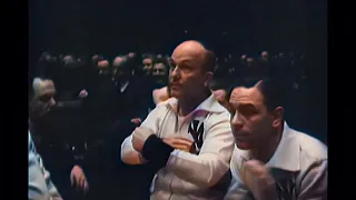 Sugar Ray Robinson vs Andy Nonella - 1940 HD COLOR Golden Gloves