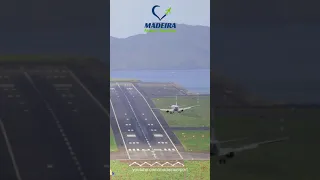 Crosswind Landing Enter Air B737 at Madeira