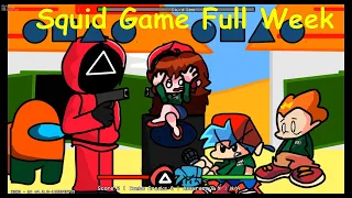 Squid Game FNF Mod Full Week - Friday Night Funkin' Mod