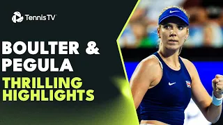 Katie Boutler & Jessica Pegula Thrilling Match Highlights! | United Cup 2024