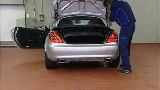 Mercedes-Benz SLK - Creaking noises from the trunk lid | R171