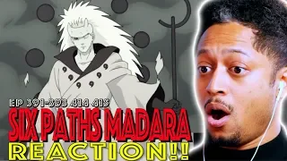 Madara Six Paths! First Time Watching Naruto Shippuden 391 392 393 414 415