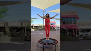 Improve Balance and Coordination on the mini trampoline