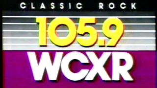 1990 WCXR FM 105.9 "Classic Rock" Washington DC TV Commercial