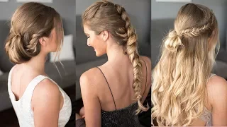 3 Easy Prom Hairstyles