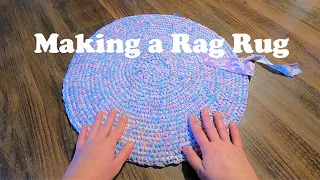 Try this Fun Recycling Project ♻️ (Rag Rug)