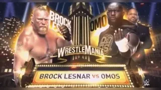 Omos vs Brock Lesnar - Wrestlemania 39 HYPE PROMO