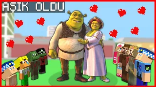 SHREK AŞIK OLDU VE EVLENİYOR! 😱 - Minecraft