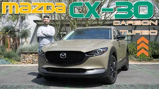 The 2024 Mazda CX-30 Carbon Turbo Beat My Expectations