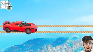 97.645% People Cannot Complete This IMPOSSIBLE Wallride Parkour Race in GTA 5!
