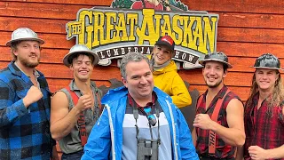 Great Alaskan Lumberjack Show! | Ketchikan Alaska | Holland America Eurodam | VLOG 6