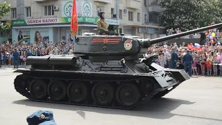 Военный парад 9 мая 2018 ЛНР ч.1