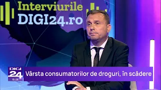 Cătălin Țone, expert antidrog, LIVE la Interviurile Digi24.ro