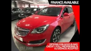 2014 14 VAUXHALL INSIGNIA 2.0 SRI VX-LINE BI-TURBO S/S 5d 192 BHP video walkaround