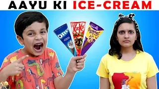 AAYU KI ICE CREAM | Moral Story for kids | Funny Hindi Stories | Aayu and Pihu Show