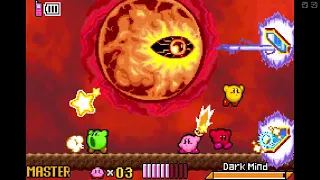 Kirby and the Amazing Mirror Final Boss- Dark Mind Boss Fight (With Cheats)