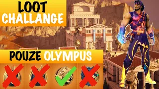 LOOT *POUZE* Z OLYMPUSU | FORTNITE | VÝZVA