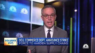 DOJ, Commerce Department announce strike force to harden supply chains