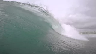 Body Surfing w GoPro Hero 4 Summer 14 and MyGo Mouth Mount