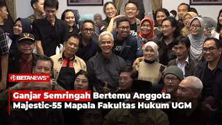 Ganjar Bertemu Anggota Majestic 55 Mapala Fakultas Hukum UGM