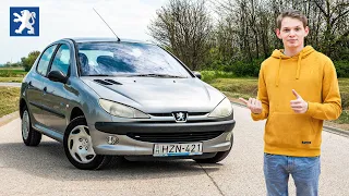 Észszerű autót 1 millió alatt?! Peugeot 206 1.4 HDi teszt