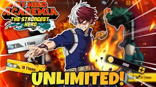 How To Get *UNLIMITED* [RECRUIT TICKET & HERO COINS] In [My Hero Academia: The Strongest Hero]