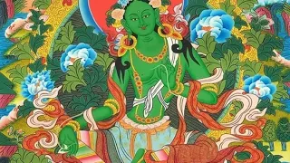 綠度母心咒 Bodhisattva Tara Mantra Green Tara -  om tare tuttare ture soha