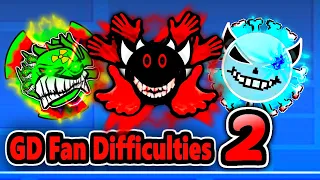 Geometry Dash Fan Difficulties 2: Even Further Beyond!