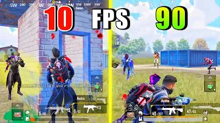 10 FPS vs 90 FPS Challenge | FPS MATTER?? | PUBG MOBILE | Expert Gaming