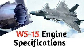 China's WS-15 Jet Engine Specifications | Turbofan Engine | J-20 Stealth Fighter's New Engine!