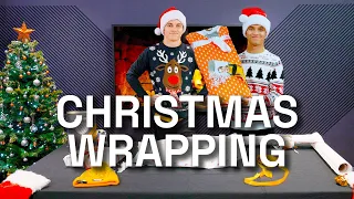 "WORST Christmas Present I've Ever Received!" | Lando Norris And Oscar Piastri Wrap Battle!