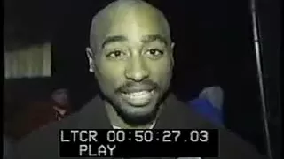 Tupac outside court full interview two parts in one video