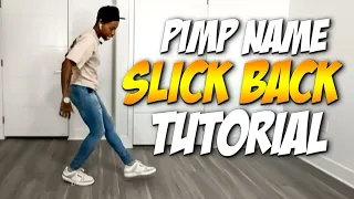 Pimp Named Slickback Tiktok Dance Tutorial | Jubi Slide