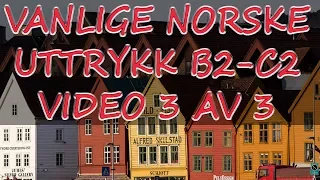 Vanlige uttrykk på norsk video 3 av 3