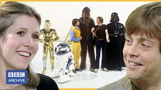 1980: EMPIRE STRIKES BACK stars on BLUE PETER | Classic Movie Interviews | BBC Archive