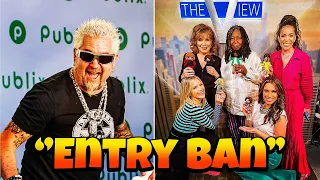 Guy Fieri Banned Entry Of The View Members In His Restaurants
