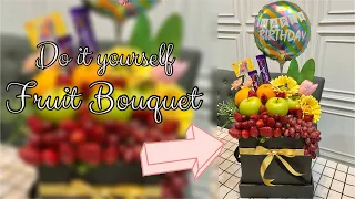 Tutorial Fruit Bouquet | Cara Hias  Bouquet Buah