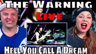 reaction to The Warning - "Hell You Call A Dream" Live from Pepsi Center CDMX | WOLF HUNTERZ REACT