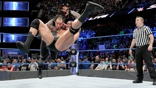 Randy Orton RKO on Baron Corbin - Smackdown Live - March 21, 2017