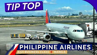PHILIPPINE AIRLINES A321 BUSINESS CLASS 🇲🇾⇢🇵🇭【4K Trip Report Kuala Lumpur to Manila】Tip Top Flight!